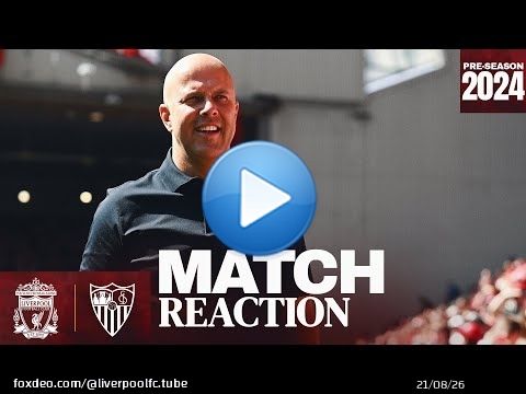 Goals, squad status & the Kop singing his name | Arne Slot on Sevilla & Las Palmas | Pre-Season