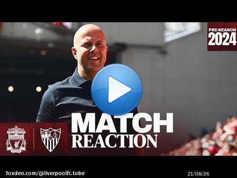 Goals, squad status & the Kop singing his name | Arne Slot on Sevilla & Las Palmas | Pre-Season