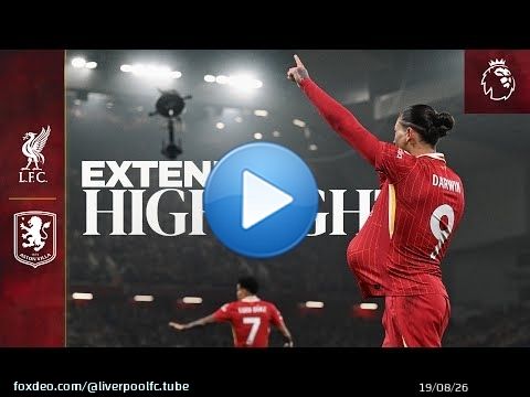 Extended Highlights: Liverpool 2-0 Aston Villa | Three Anfield wins in a week!