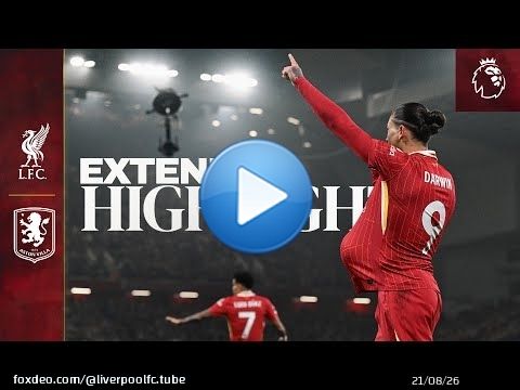Extended Highlights: Liverpool 2-0 Aston Villa | Three Anfield wins in a week!