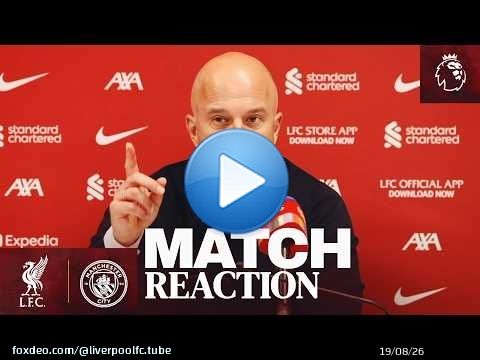 Arne Slot on City win, Anfield crowd & injury update | Liverpool vs Man City