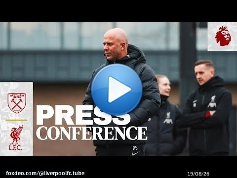 Arne Slot Previews West Ham vs Liverpool | Van Dijk, Fitness Update and More