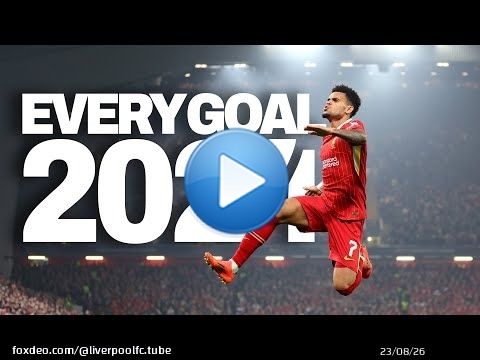 Every Liverpool FC goal from 2024! Wembley winner, free-kicks, late goals!