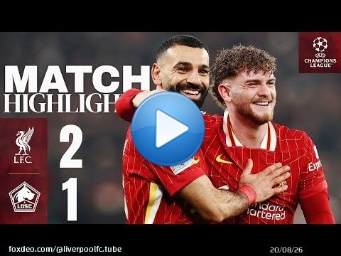 HIGHLIGHTS: Liverpool vs Lille | Salah & Elliott guarantee UCL progress! \u26bd\ufe0f
