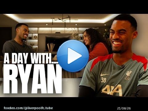 A Day With Ryan Gravenberch | Zidane, Anime, Gakpo or Van Dijk? | Liverpool FC