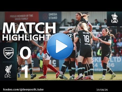 Highlights: Arsenal 0-1 Liverpool FC Women | Reds Progress to FA Cup Semi-Final!