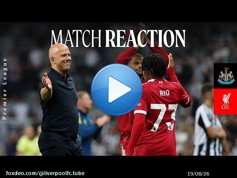 &laquo;&nbsp;L'ambiance &eacute;tait incroyable&nbsp;!&nbsp;&raquo; | R&eacute;action d'Arne Slot apr&egrave;s Newcastle 2-3 Liverpool | Premier ...
