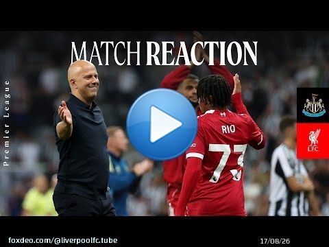 &laquo;&nbsp;L'ambiance &eacute;tait incroyable&nbsp;!&nbsp;&raquo; | R&eacute;action d'Arne Slot apr&egrave;s Newcastle 2-3 Liverpool | Premier ...