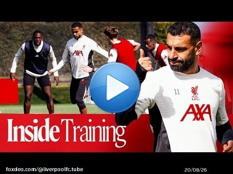 Inside Training: Vibes as the Reds get back to work ahead of Burnley