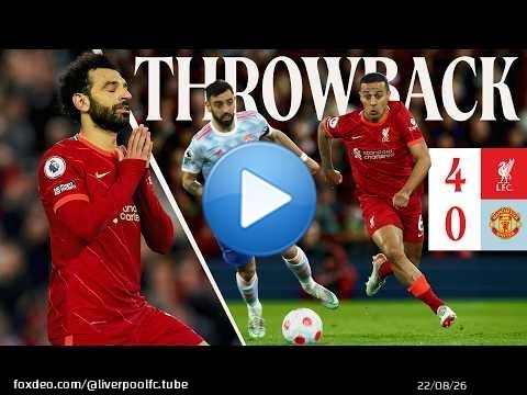 Temps forts : Liverpool 4-0 Manchester United | Salah, Mané et Diaz marquent pour une grande vict...