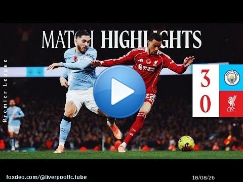 Résumé : Manchester City 3-0 Liverpool | Buts de Haaland, Gonzalez et Doku lors de la défaite des...