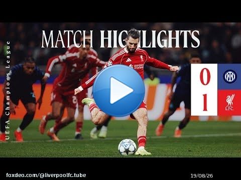 Faits saillants : Inter Milan 0-1 Liverpool | Gagnant tardif de Szoboszlai !