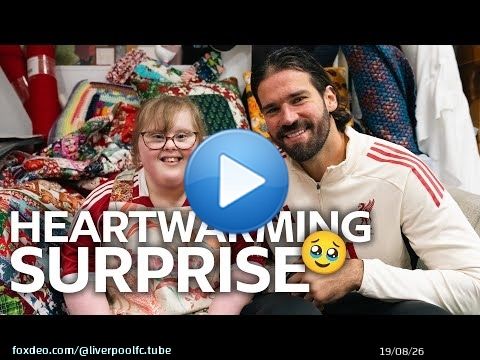Reagan's Heartwarming Surprise from Alisson Becker \u2764\ufe0f | Sewing, Meeting the Reds & a Trip to Anfield