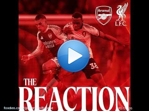 The Reaction: Reds claim hard-fought draw at Emirates