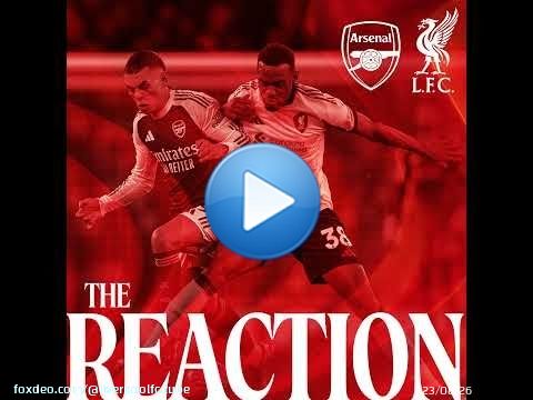 The Reaction: Reds claim hard-fought draw at Emirates