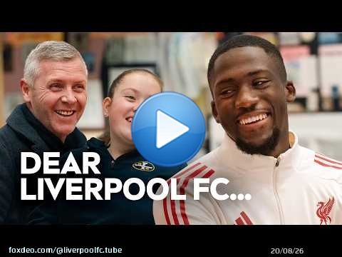 Konaté surprend son père héros après une lettre touchante de sa fille | Cher Liverpool FC…