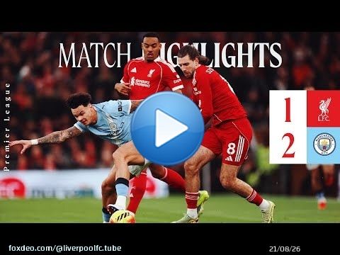 Highlights: Liverpool 1-2 Man City | Defeat as Szobsozlai Scores Stunning Free-kick