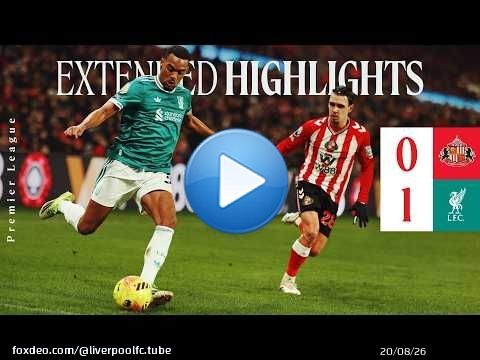 Résumé étendu : But de Van Dijk au Stadium of Light ! | Sunderland 0-1 Liverpool