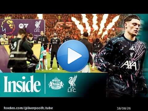 À L'INTÉRIEUR : Sunderland 0-1 Liverpool | Meilleure vue sur le but de Van Dijk !