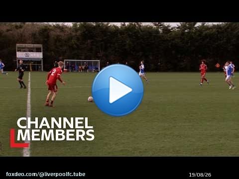 Extended Highlights: Blackburn 1-1 Liverpool U18s