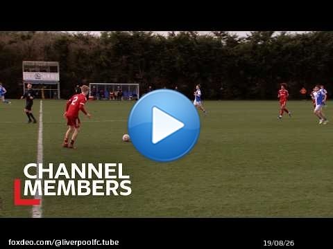 Extended Highlights: Blackburn 1-1 Liverpool U18s