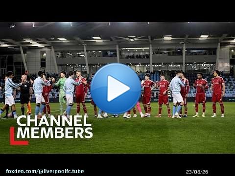 Résumé : Man City 2-0 Liverpool U21