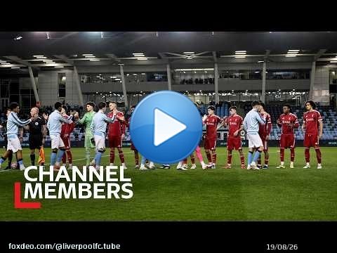 Résumé : Man City 2-0 Liverpool U21