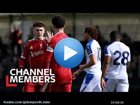 Les buts : Liverpool U21 1-5 Crystal Palace