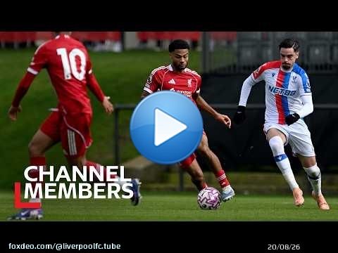 Résumé : Liverpool U21 1-5 Crystal Palace