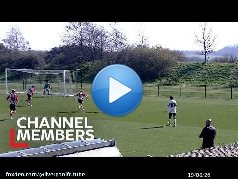 Les buts : Sunderland 4-3 Liverpool U18