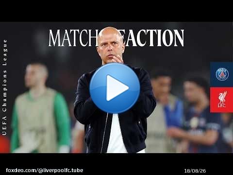 Champions League Defeat, Anfield Second Leg, Isak Return | Arne Slot Reacts To PSG 2-0 Liverpool