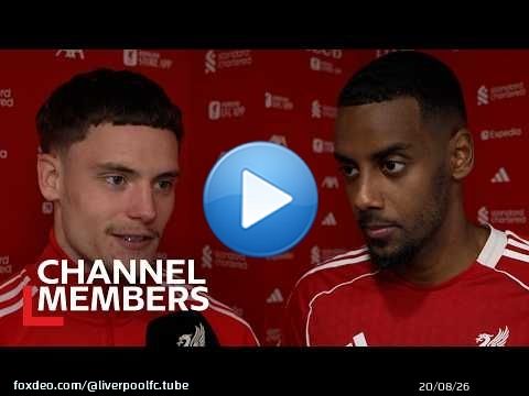 Interviews dans le tunnel : Wirtz et Isak réagissent à la victoire à Anfield | Liverpool 3-1 Crys...