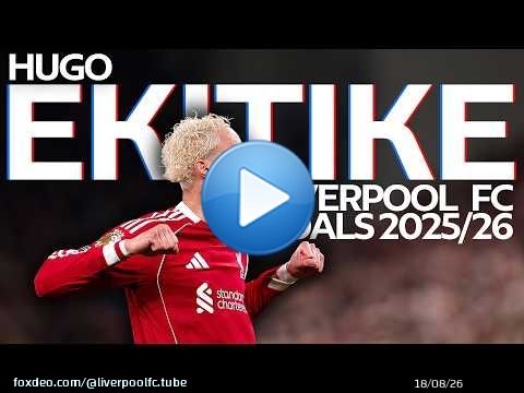 Tous les buts d'Hugo Ekitike pour Liverpool lors de la saison 2025/26 | Saison de début
