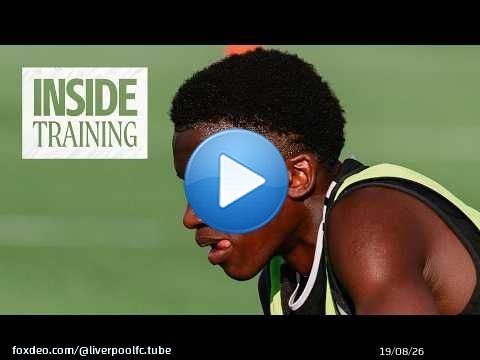 Inside Training: Small-sided games and end-of-session shooting!