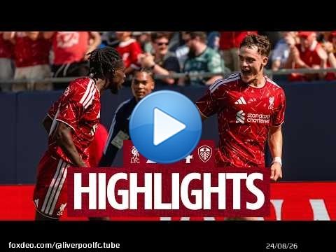 Résumé : Liverpool 2-4 Leeds Utd | Wirtz marque à Chicago !