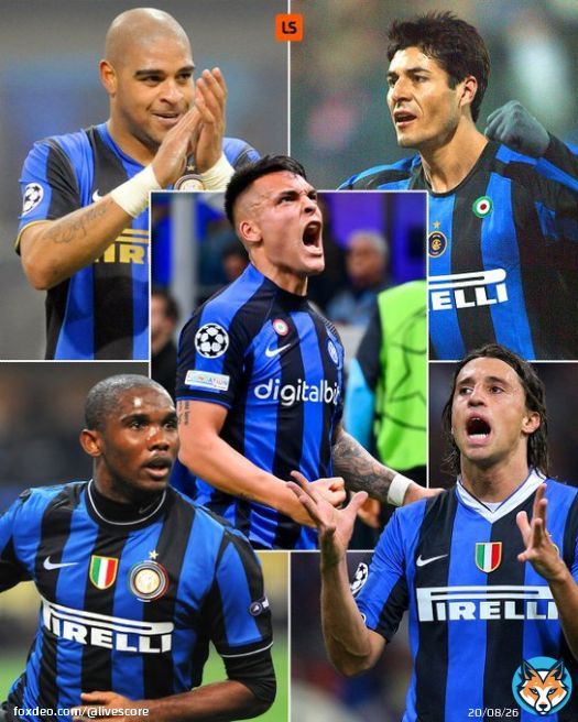 Lautaro Martinez is just the ???????????????????? player to hit + #UCL goals for Inter Milan