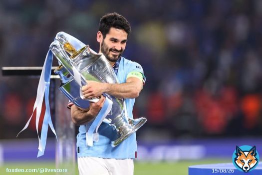 Gundogan captained Man City, becoming the first German player to captain a non-German team in a UEFA Champions League final