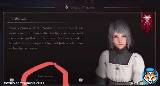 Jill has 7 profiles about her and her relationship with Clive and only 3 were revealed, and we will notice that in each file, it changes and explains the relationship between Jill and Clive  #FinalFantasy #FinalFantasy16 #FinalFantasyXVI #FF16 #FFXVI#Clill