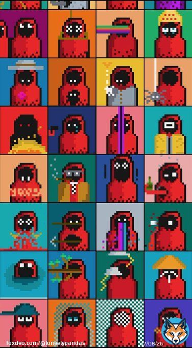 Red aliens are coming to help you have your pandas. It is an ultimate opportunity.   Coming on 28th April  Mint price : 0.5 Matic  Collection : 100  #NFTCommunity #nftcollector #NFTs #PolygonNFT #PolygonCommunity #PolygonSpace #NFTProject #NFTCollection