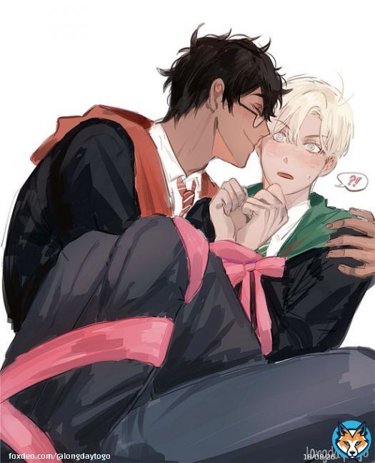 blushy draco >>> #hpdm #drarry #dracomalfoy #harrypotter