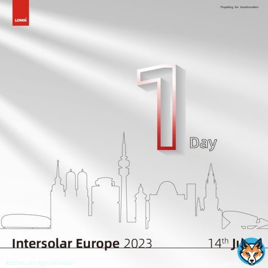 Only 1 day until the highly anticipated launch of @Intersolar Europe 2023!   Join us at our incredible outdoor booth at A2 and amazing indoor booth 170, at the prestigious Messe M&uuml;nchen exhibition centre in Munich, Germany!    Don't miss this ununforgettable event!
