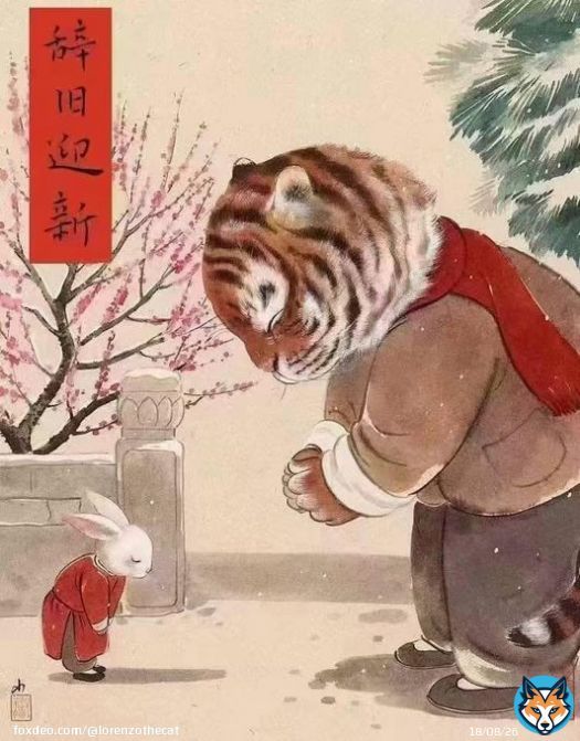 As we mark the transition from Tiger to Rabbit, Happy Lunar New Year.