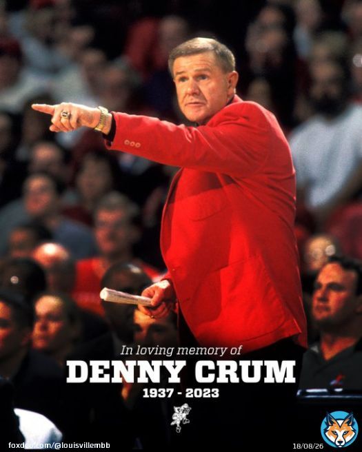 We are saddened to share the passing of legendary UofL Basketball Coach Denny Crum. Our thoughts & prayers are with his loved ones.