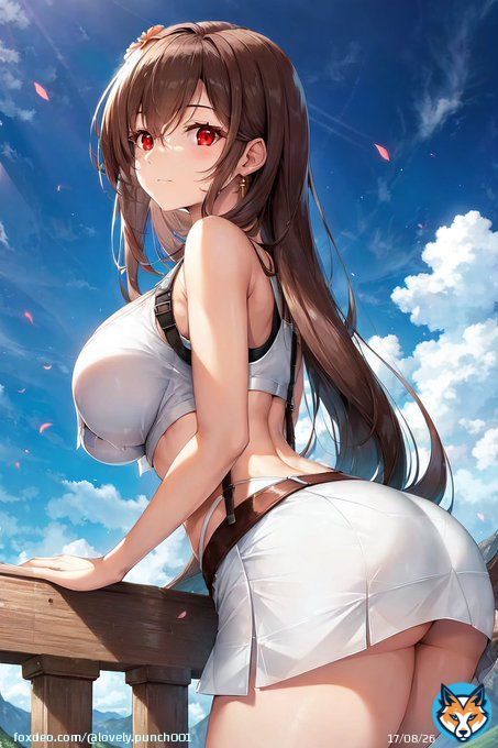 【AIイラスト】ティファさんの後ろ姿ですの  ライザのアトリエがTVアニメ化決定したみたいですの。 キャスト陣据え置きとのことですの。 2023年の夏に放送開始との情報ですの。  #ティファ #いいねした人全員フォローする  #リツイートした人全員フォローする