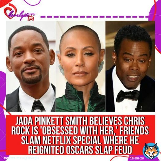 Jada Pinkett Smith&nbsp;thinks&nbsp;Chris Rock&nbsp;is 'obsessed' with her, with a source insisting that's why he's made fun of her for nearly a decade,&nbsp;RadarOnline&nbsp;has learned.  Any Thoughts???  #JadaPinkettSmith #WillSmith #ChrisRock #Lov#Lovelytitv