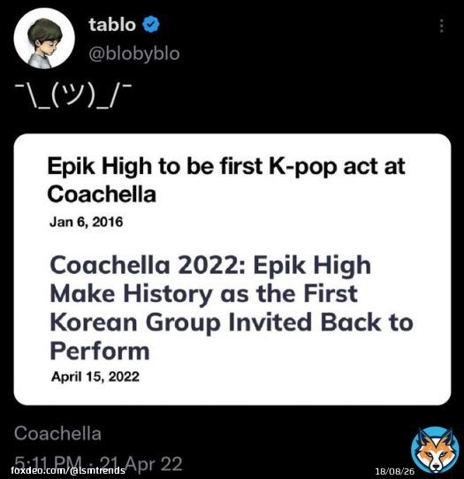 &ldquo;Karma come and get some&rdquo;   BLACKPINK COACHELLA HEADLINER  #BLACKPINKXCoachella