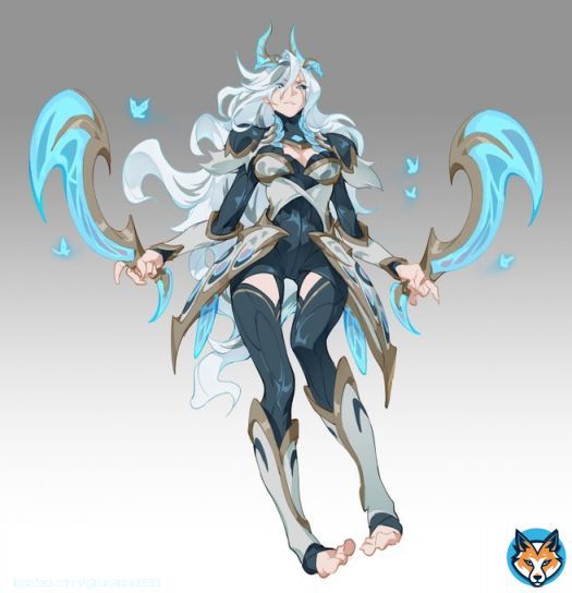 Finally, she has arrived! It was an incredible experience working on Faerie Court Katarina and contribute to this skinline! I hope you all enjoy Katarina and her freezing breath as much as I do!  #LeagueOfLegends