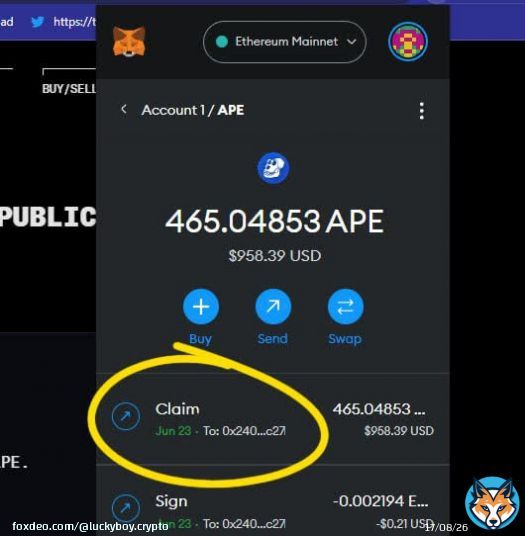 NEW AIRDROP ALERT   CLAIM YOUR $APE AIRDROP NOW !!      #USDT #Ethereum #BAYC #NFTs #bitcoin $TRX $XRP #ETH #Binance Tether $PSYOP Matic #AVAX #crypto #APE #Coinbase $LTC $ADA $RNDR $BNB Polygon $FLOKI #BTC #1000XGEM