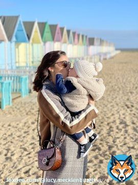 Beach walk with my boy
