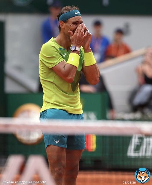 14. Rafa Nadal.  \ud83d\udc4f \ud83d\udc4f \ud83d\udc4f \ud83d\udc4f